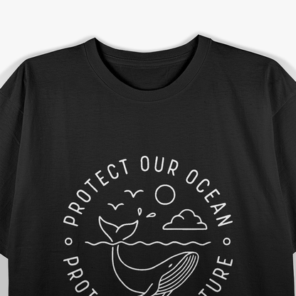 Protect Our Ocean Protect Our Future Eco Awareness T-Shirt