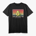 Retro Avocato - The Purr-fect Blend of Cat & Avocado T-Shirt