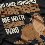 Sea Otter Builds Dam Cute Animal Nature Lover T-Shirt