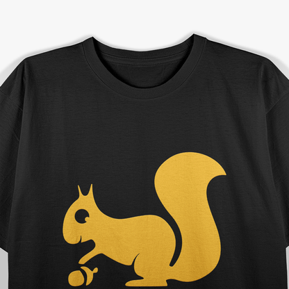 Retro Squirrel Design Animal Lover T-Shirt