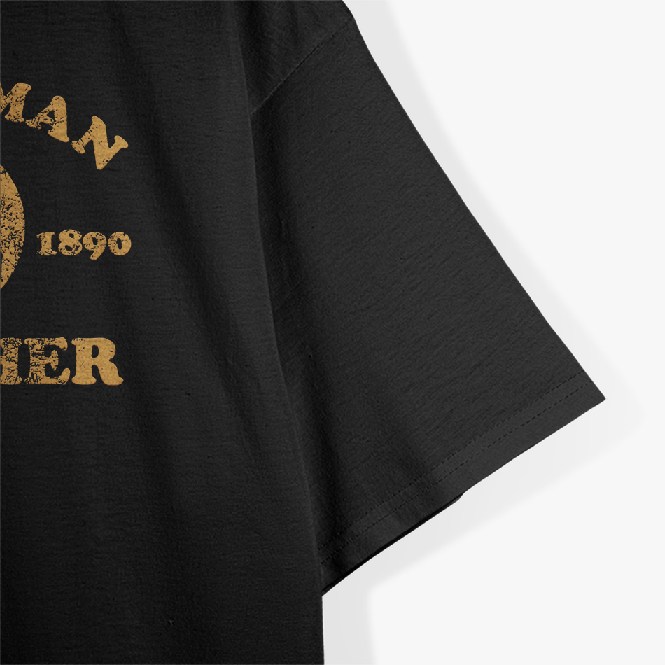 Vintage Doberman Est. 1890 Retro Dog Lover Design T-Shirt