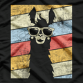 Retro Style Llama - Cool and Quirky Alpaca T-Shirt