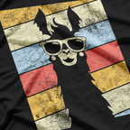 Retro Llama Vibes – Vintage 80s Alpaca Lover T-Shirt