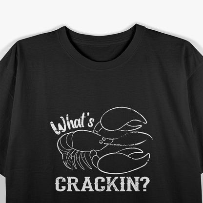 What’s Crackin’? Funny Lobster Beach Vacation T-Shirt