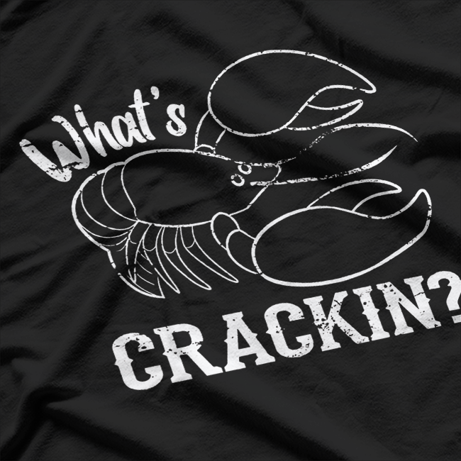 What’s Crackin’? Funny Lobster Beach Vacation T-Shirt