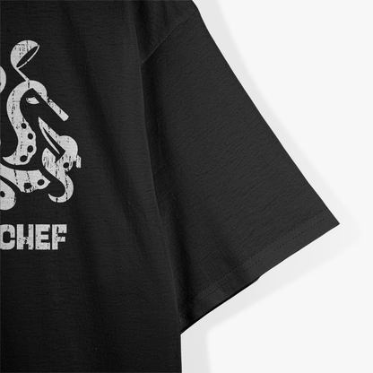 Octopus Chef Cooking Kitchen Humor T-Shirt