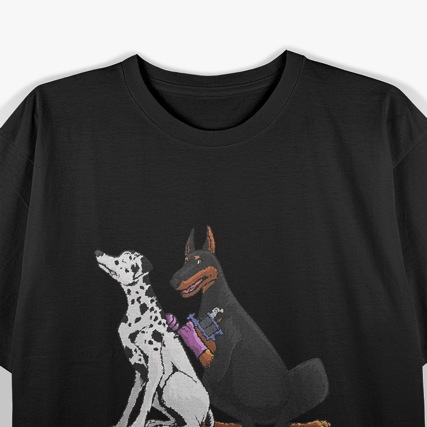 Dalmatian Doberman Cool Dog Breed Lovers Gift T-Shirt