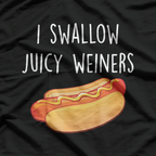 Hot Dog Enthusiast – Extra Saucy T-Shirt
