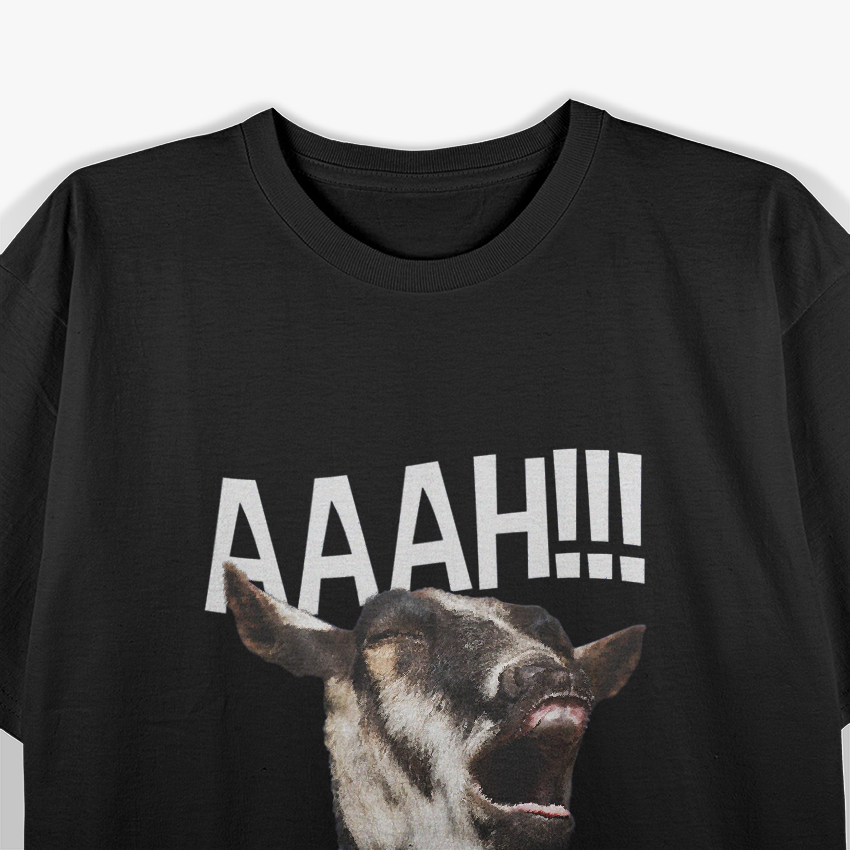 Funny Crazy Goat Farm Animal Humor Pet Lover T-Shirt