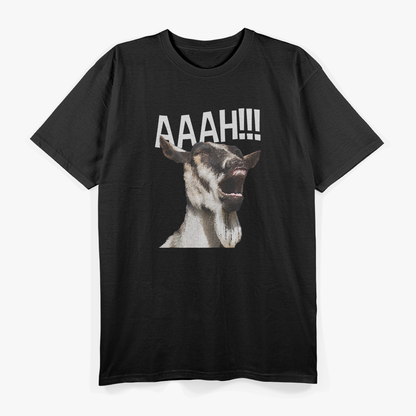 Funny Crazy Goat Farm Animal Humor Pet Lover T-Shirt