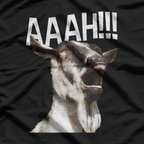 Funny Crazy Goat Farm Animal Humor Pet Lover T-Shirt