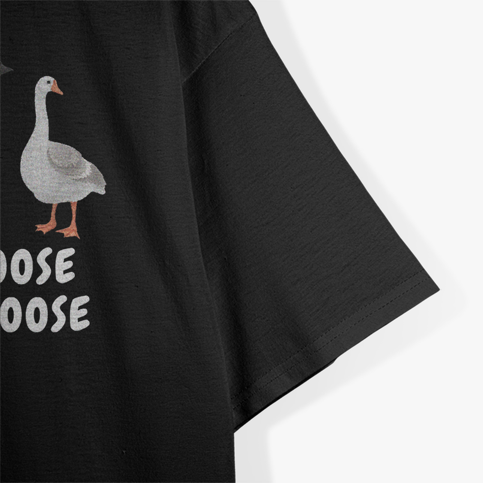 Silly Goose On The Loose Goose Hat Fun T-Shirt