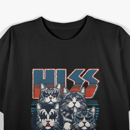 HISS: Rocking Cat Band Parody T-Shirt