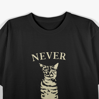 Never Trust A Smiling Cat T-Shirt