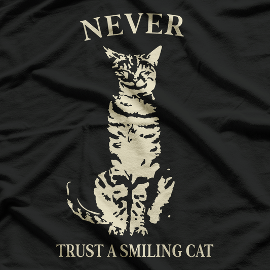 Never Trust A Smiling Cat T-Shirt