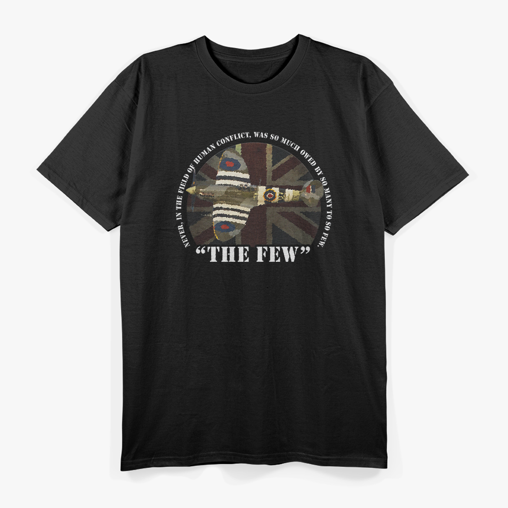 Spitfire Battle Of Britain Aircraft The Few War Plane T-Shirt