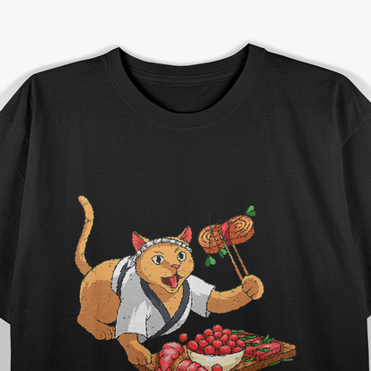 Sushi Cat - A Purrfect Japanese Food Lover T-Shirt