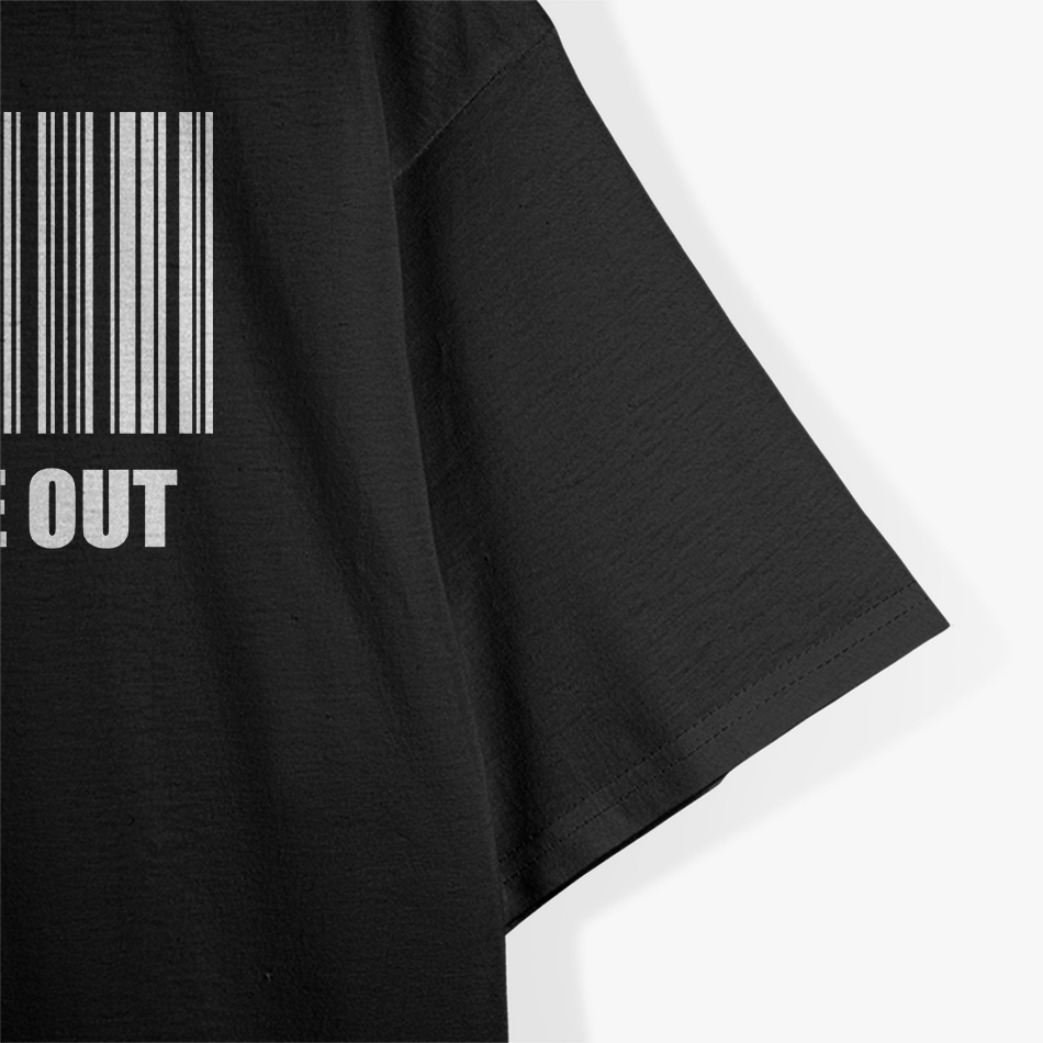 Check Me Out - Barcode - Funny T-Shirt