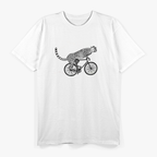 Cheetah Riding a Bike Funny Animal Humor T-Shirt