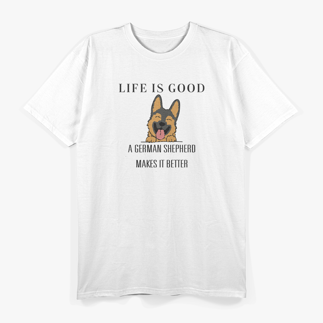 German Shepherd Guardian: Loyal Companion T-Shirt