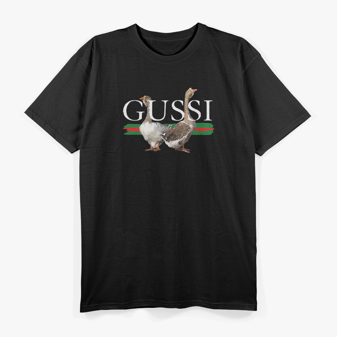 Funny Russian Goose ‘Gussi’ Meme Parody Silly Bird Humor T-Shirt