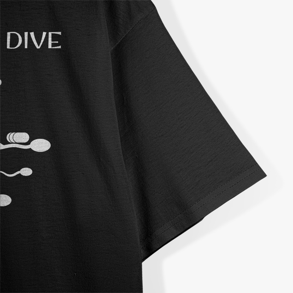 Funny Scuba Diving - I Born To Dive T-Shirt