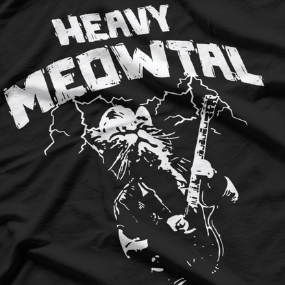 Heavy Meowtal - The Ultimate Cat Rocker T-Shirt