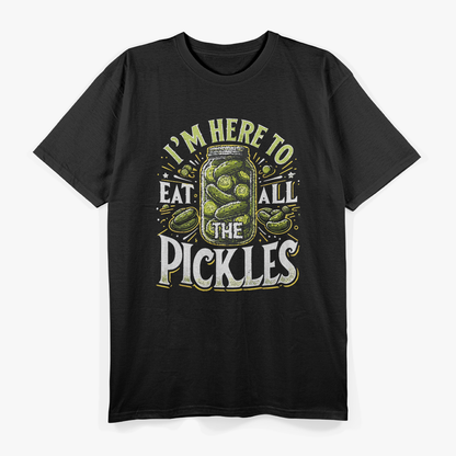 Pickle Lover Jar Funny Quote Graphic T-Shirt