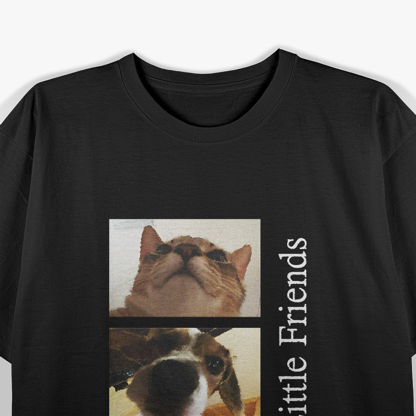 Pets With Little Friends Cute Animal Lover Companion T-Shirt