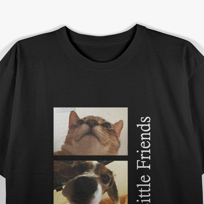 Pets With Little Friends Cute Animal Lover Companion T-Shirt