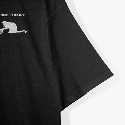 Schrödinger String Theory - Quantum Mechanics Cat Physicist T-Shirt