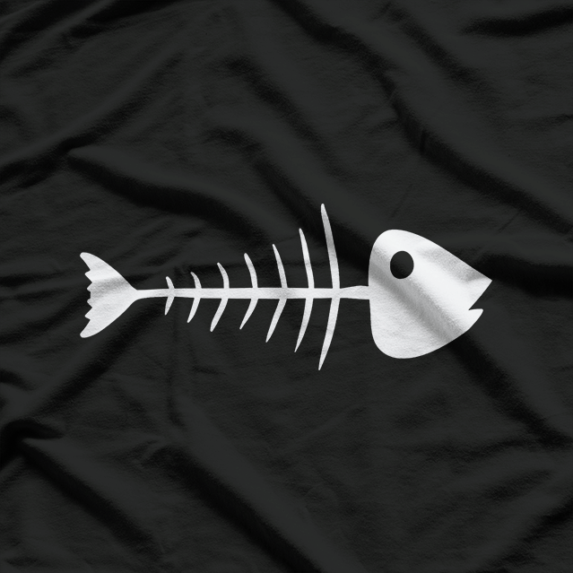 Simple Fish Design - Minimalist Style for Ocean Lovers T-Shirt