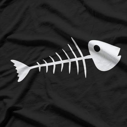 Simple Fish Design - Minimalist Style for Ocean Lovers T-Shirt