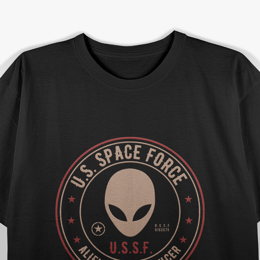 Space Force Alien Liaison Funny Sci-Fi Enthusiast T-Shirt