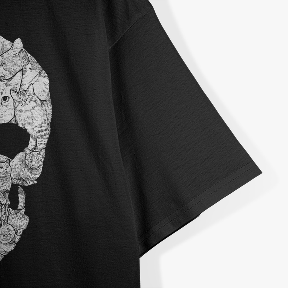 Cat Skull – Cool & Edgy Feline Design Classic T-Shirt