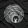 Conspiracy Theories With Rabbit Funny Paranoia Meme T-Shirt