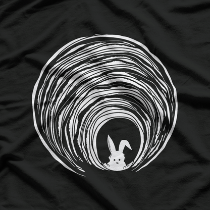 Conspiracy Theories With Rabbit Funny Paranoia Meme T-Shirt