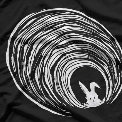 Conspiracy Theories With Rabbit Funny Paranoia Meme T-Shirt