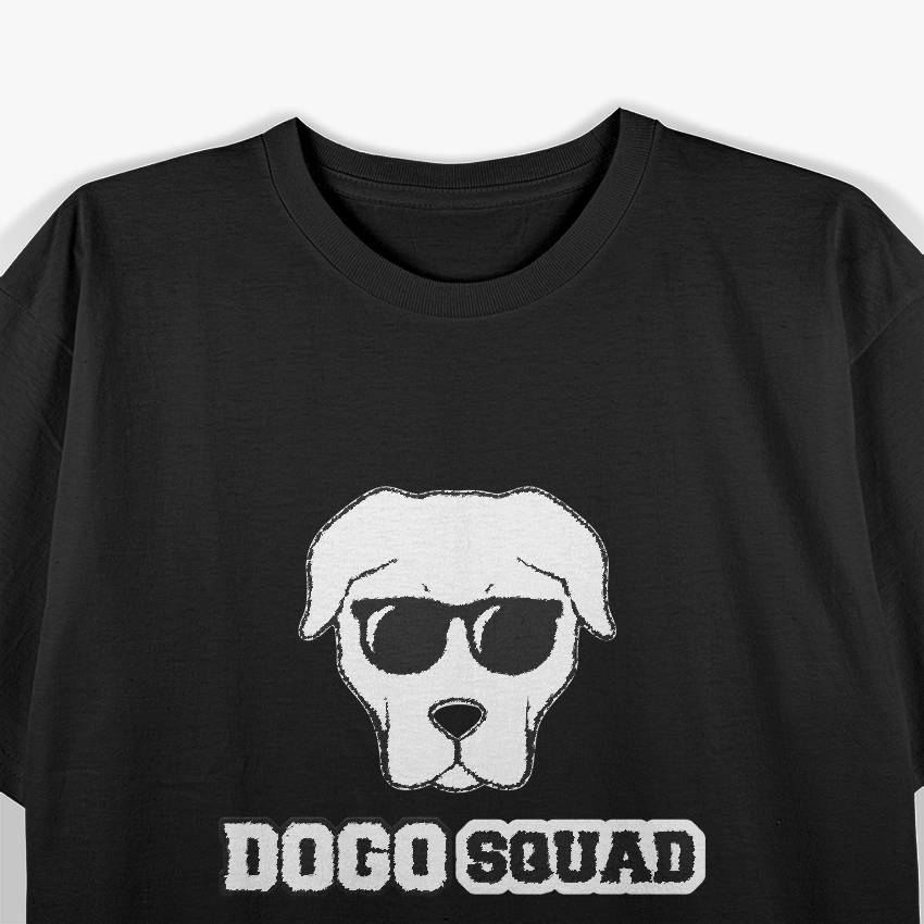 Too Cool for the Kennel: Dog with Glasses T-Shirt