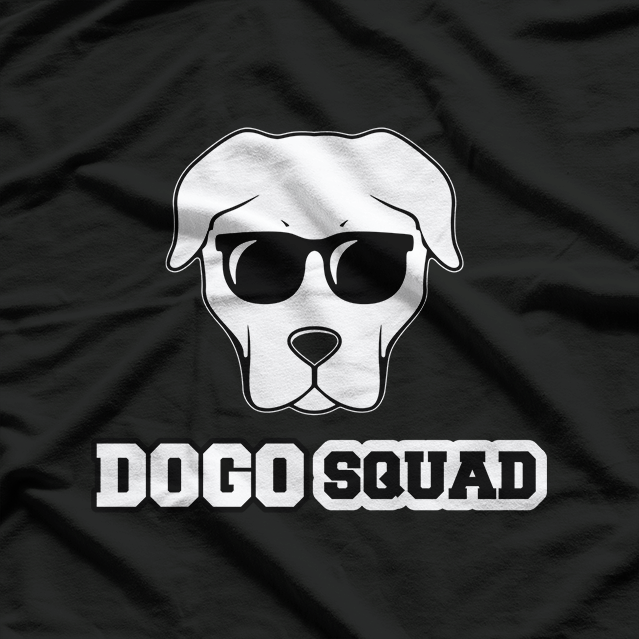 Too Cool for the Kennel: Dog with Glasses T-Shirt