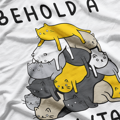 Behold A Meowtain: Cat Lovers' Adventure T-Shirt