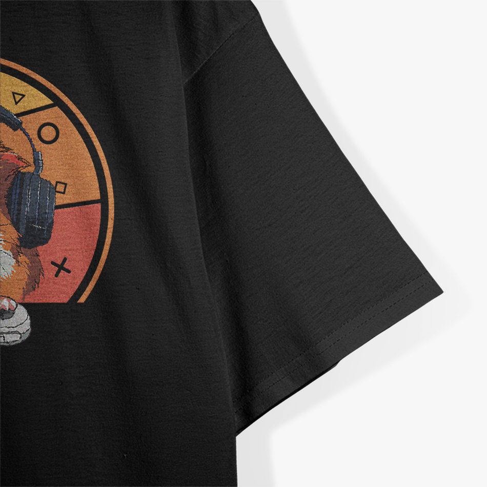 Retro Gaming Guinea Pig Vibes T-Shirt