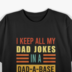 Dad Joke Database – Ultimate Pun Master Vintage T-Shirt