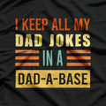 Dad Joke Database – Ultimate Pun Master Vintage T-Shirt