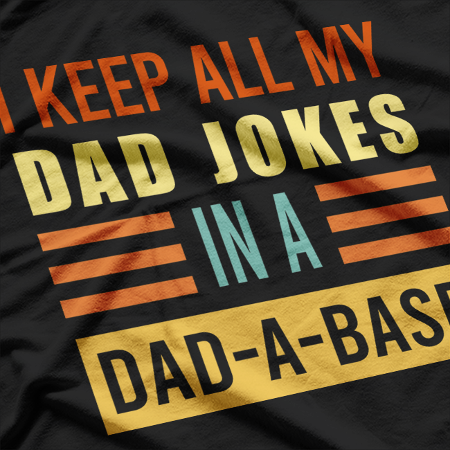 Dad Joke Database – Ultimate Pun Master Vintage T-Shirt