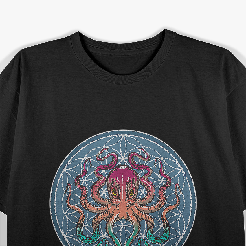 Math Geometry Octopus T-Shirt