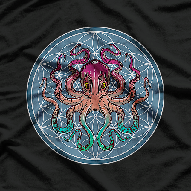 Math Geometry Octopus T-Shirt