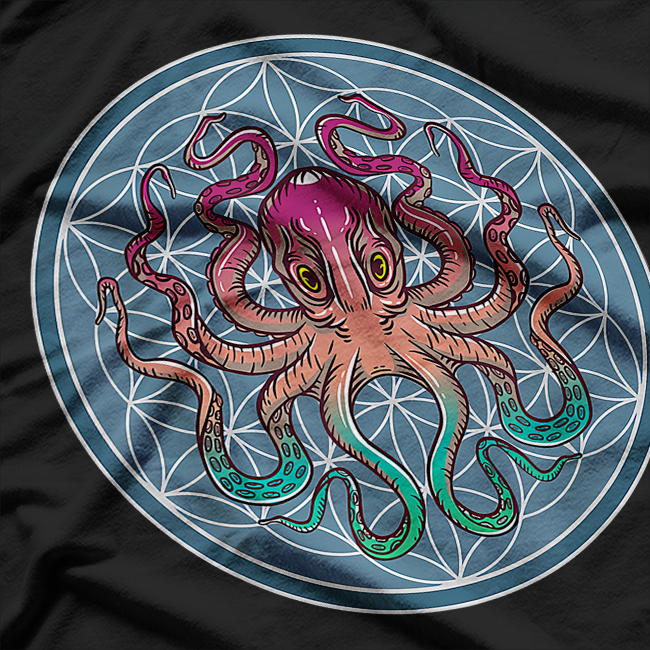 Math Geometry Octopus T-Shirt