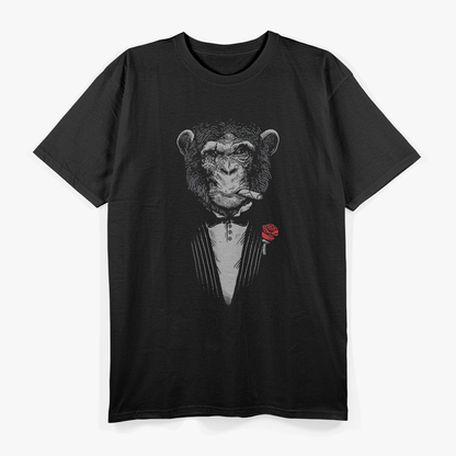 Monkey Business Dirty Strategy Clever Mischief Jungle Animal Fun T-Shirt