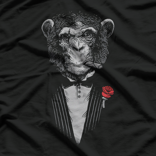 Monkey Business Dirty Strategy Clever Mischief Jungle Animal Fun T-Shirt